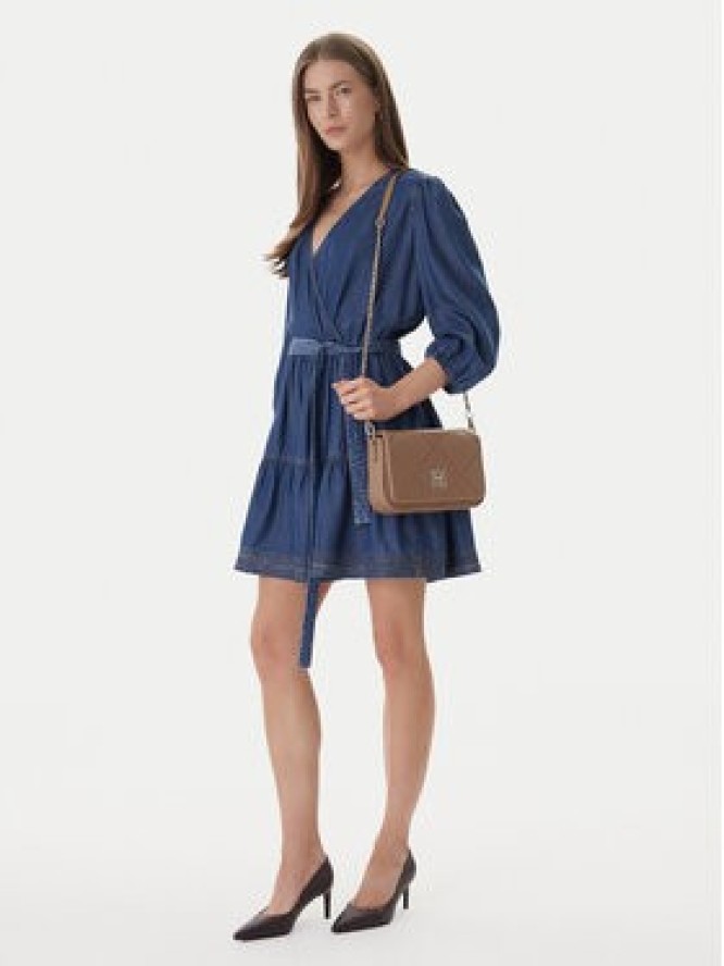 BOSS Sukienka jeansowa C_Dardy 50559071 Niebieski Relaxed Fit