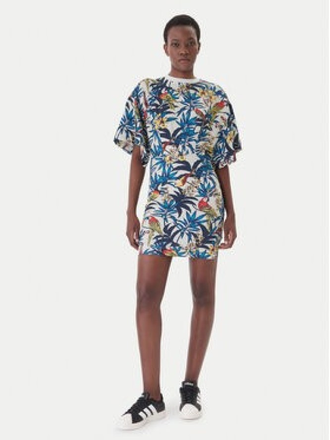 adidas Sukienka codzienna Farm Rio KD2194 Niebieski Oversize