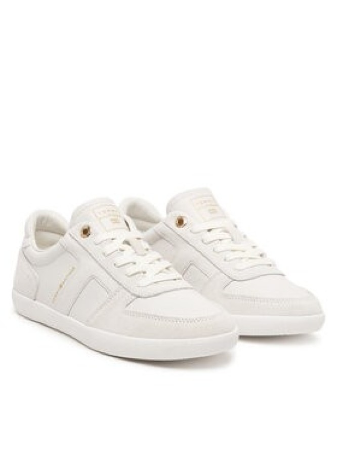 Tommy Hilfiger Sneakersy Th Tribeca Sneaker Premium FW0FW09483 Kremowy