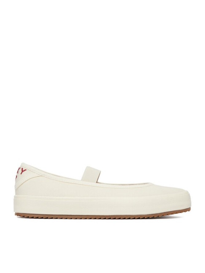 Roxy Tenisówki CWBEOB-HRY25626-1 Écru