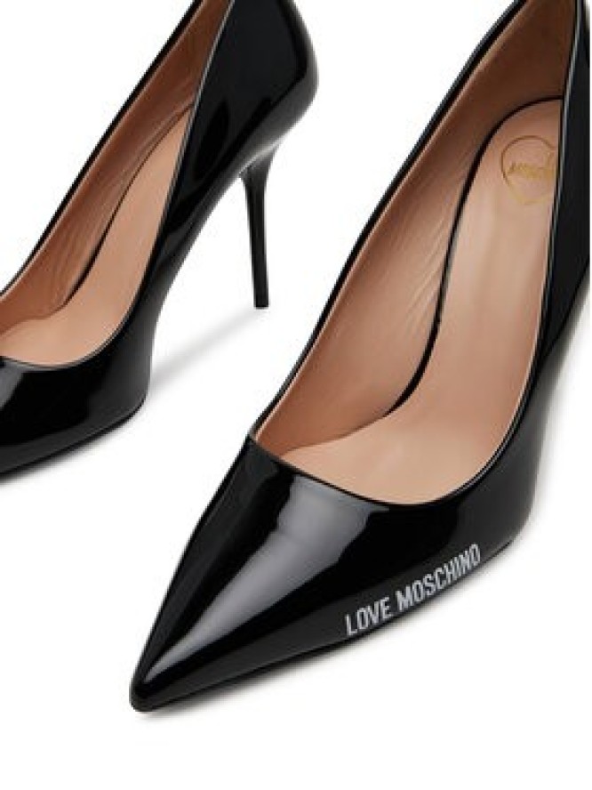LOVE MOSCHINO Szpilki JA10089G1MIH0000 Czarny
