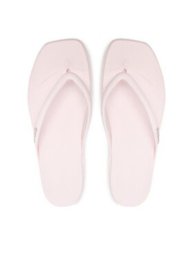 Crocs Japonki Miami Square Flatform Flip 214161 Różowy jasny