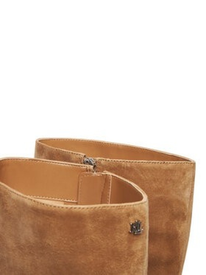 LAUREN RALPH LAUREN Kozaki 802967811001 Brązowy