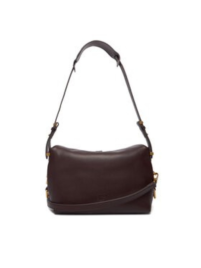 PINKO Torebka Saddle Baguette Mini AI 25-26 PLTT 105895 A1ZX Bordowy