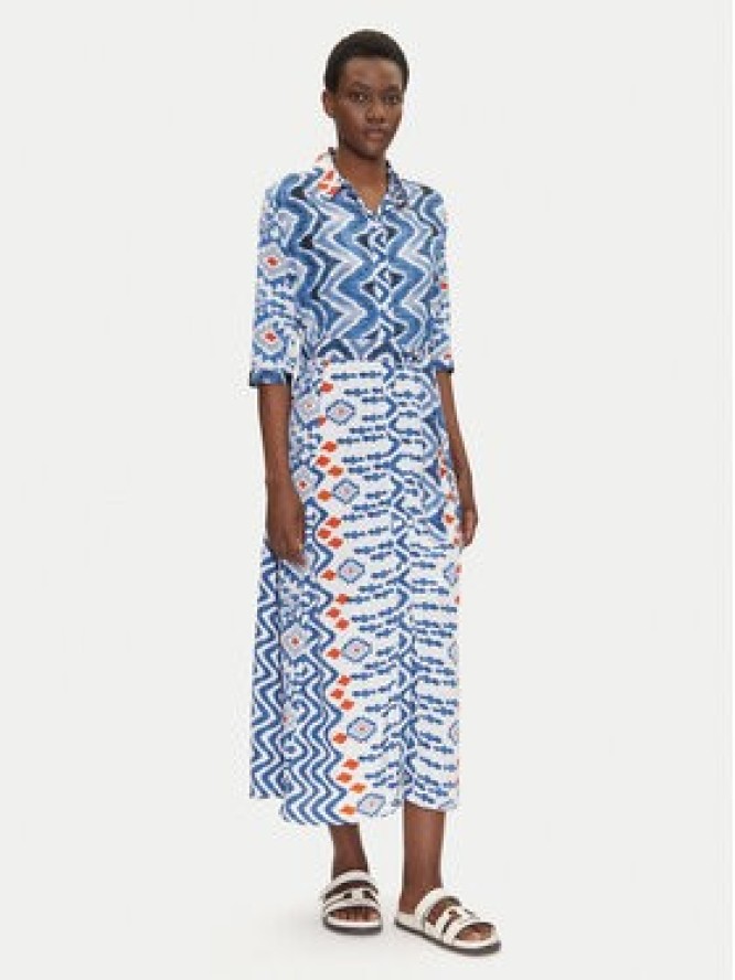 Iconique Sukienka koszulowa IC25-120 Kolorowy Regular Fit