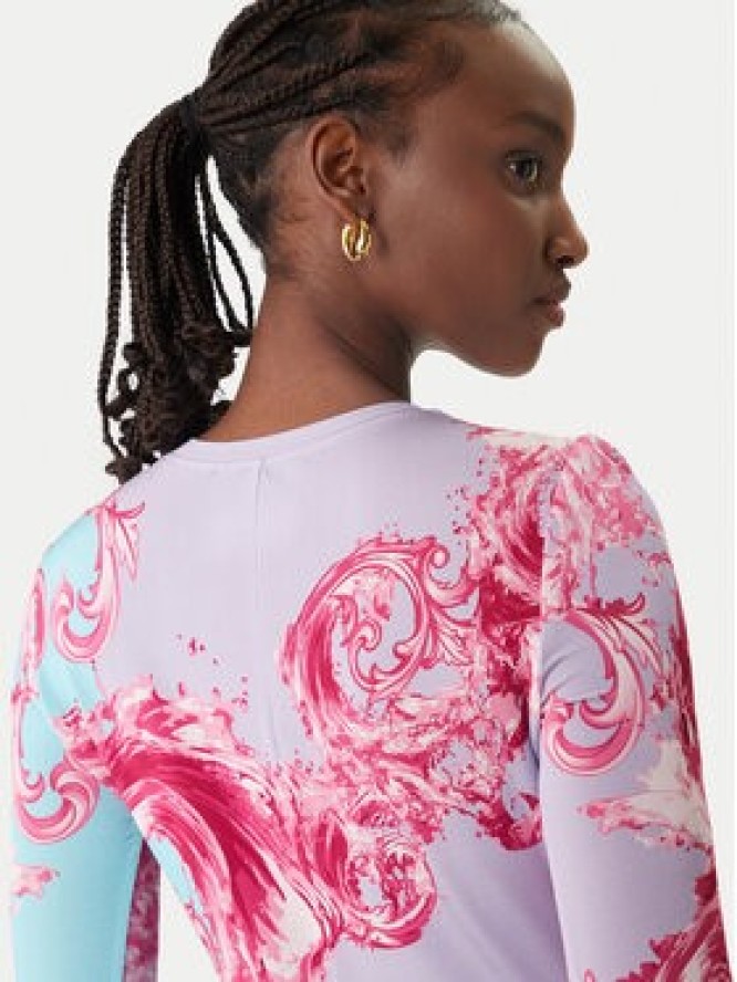 Versace Jeans Couture Sukienka codzienna 80HAO9P0 JS547 Kolorowy Slim Fit