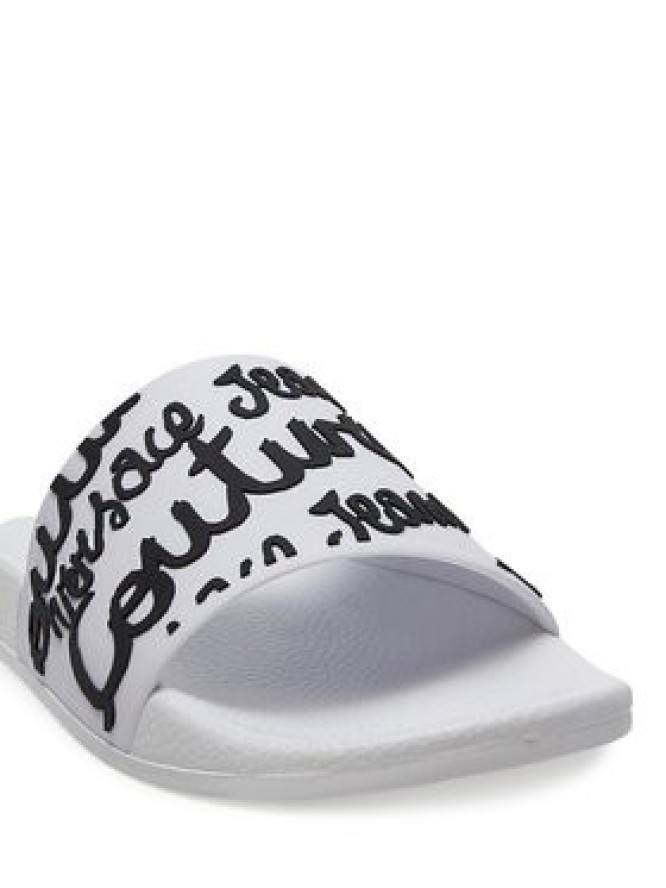 Versace Jeans Couture Klapki 78VA3SQ1 Biały