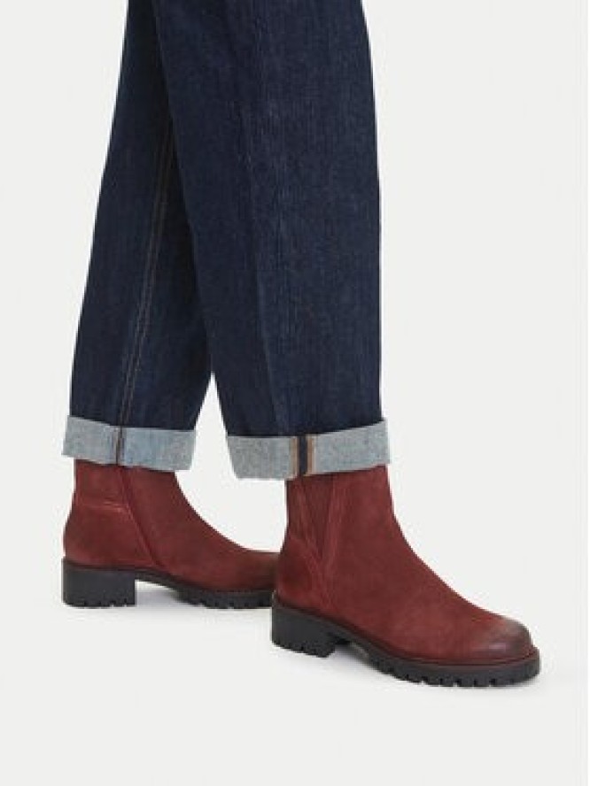 Lasocki Botki CEO-WI16-D-466-02 Bordowy