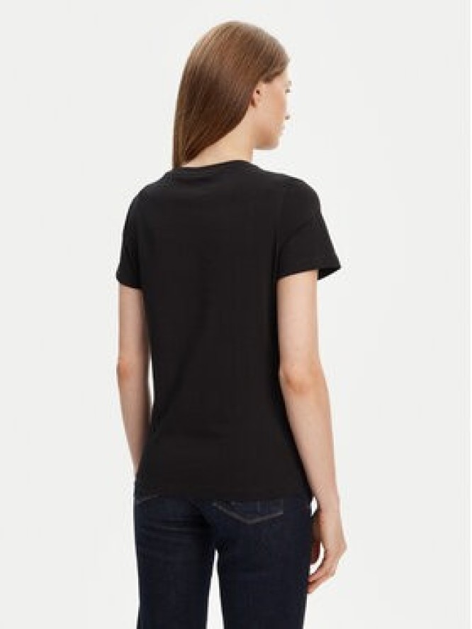 Guess T-Shirt W5YI40 I3Z14 Czarny Regular Fit