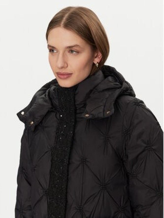 Fracomina Kurtka zimowa FR24WC3003O423S9 Czarny Regular Fit