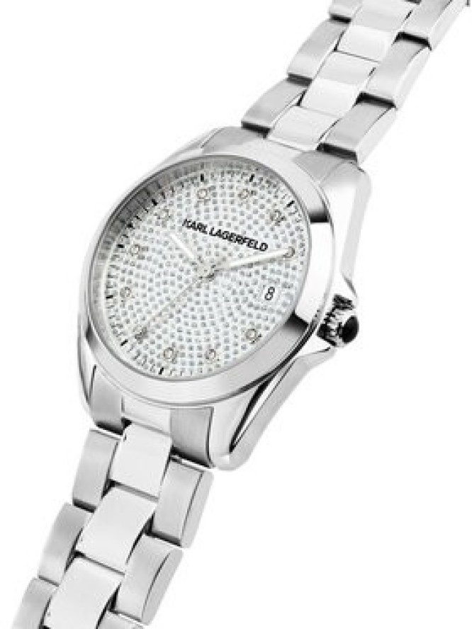 KARL LAGERFELD Zegarek R0553101509 Srebrny