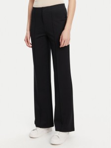 Guess Spodnie materiałowe V5YB11 KCX42 Czarny Regular Fit