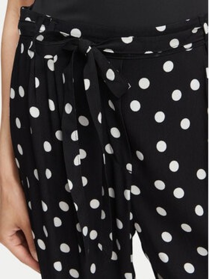 Vero Moda Spodnie materiałowe Elisa 10347961 Czarny Loose Fit