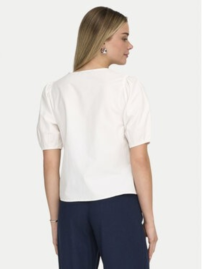 ONLY Bluzka Jenna 15368592 Kremowy Regular Fit