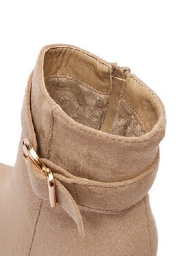 DeeZee Botki HX18052A-61 Beżowy