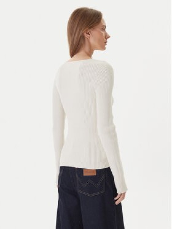 Kontatto Sweter 3M0830C Écru Slim Fit