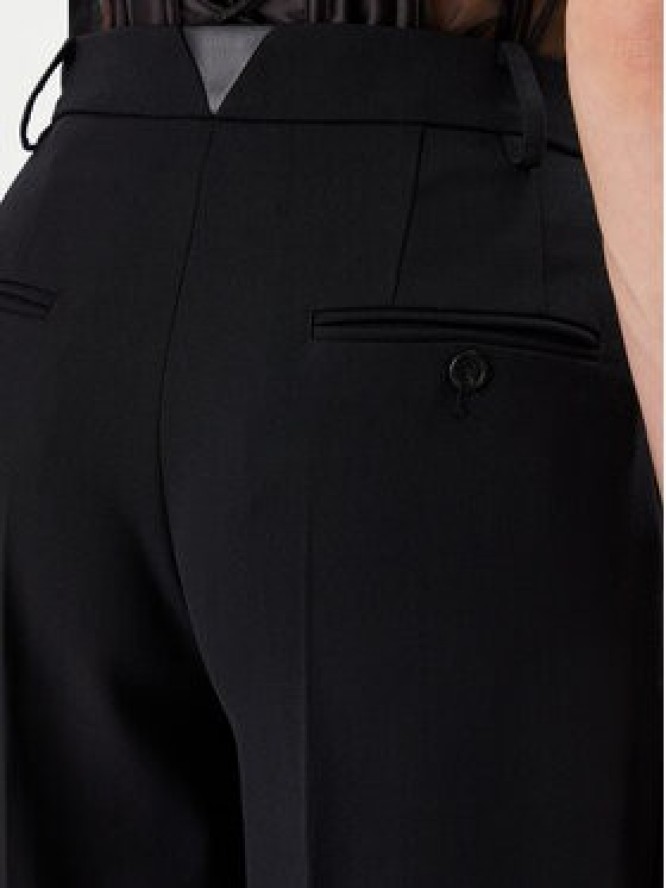 Pinko Spodnie materiałowe Peru' 103701 A1XX Czarny Regular Fit