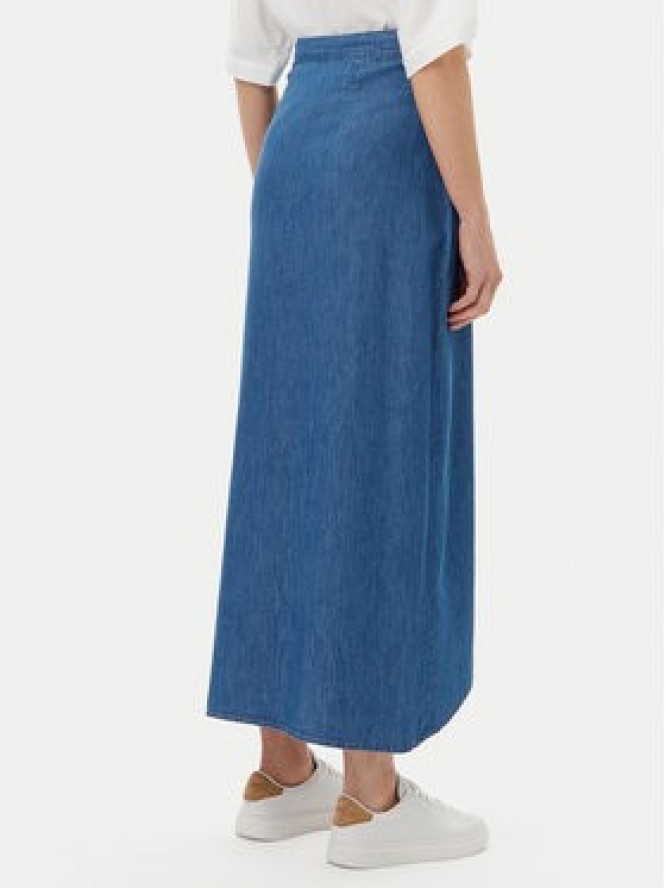 Pepe Jeans Spódnica jeansowa PL901218 Niebieski Slim Fit