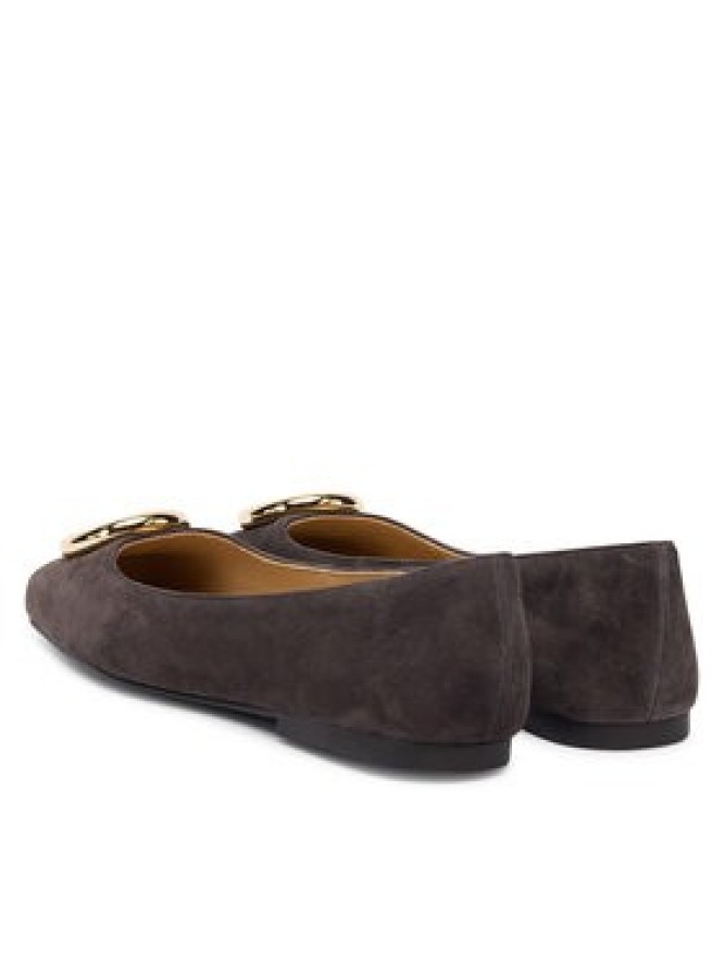 MICHAEL Michael Kors Baleriny Milan 40F5MLFP1S Brązowy