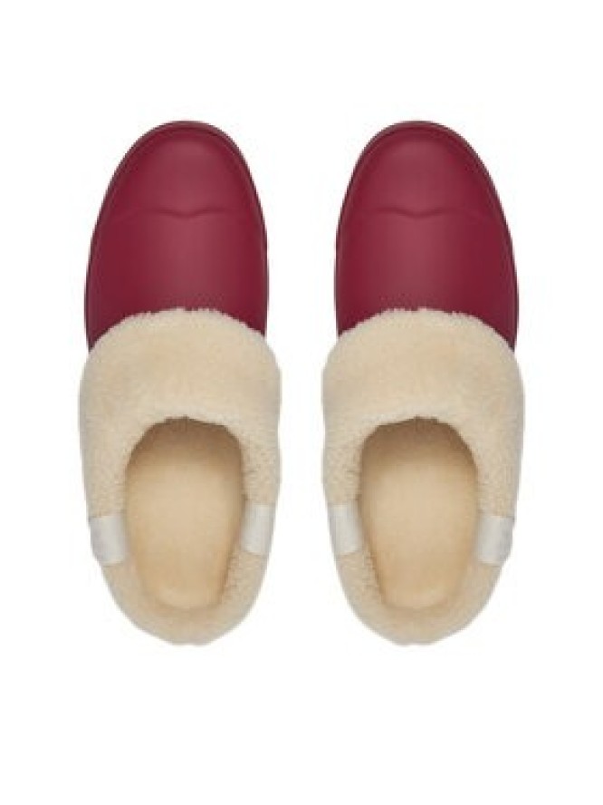 Hunter Klapki WFF1000RSP Bordowy