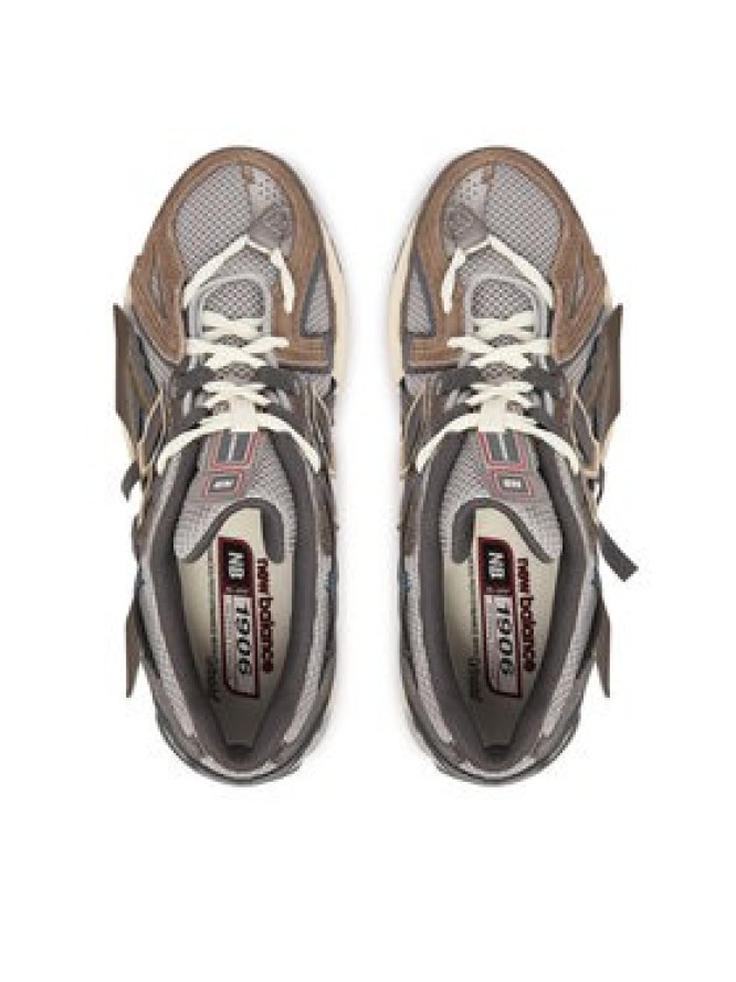 New Balance Sneakersy U19066U8 Brązowy