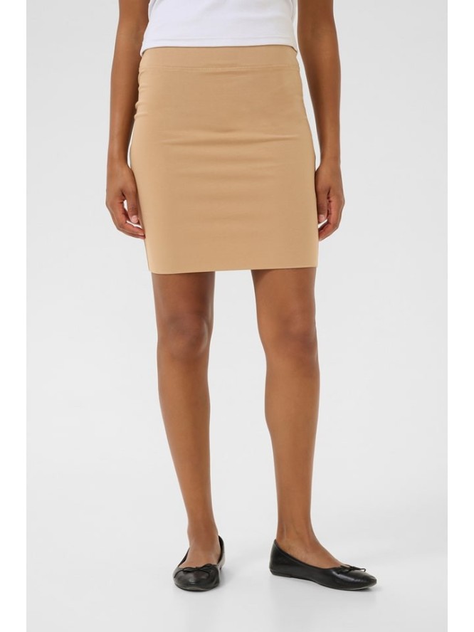 Kaffe Spódnica w kolorze beżowym rozmiar: L