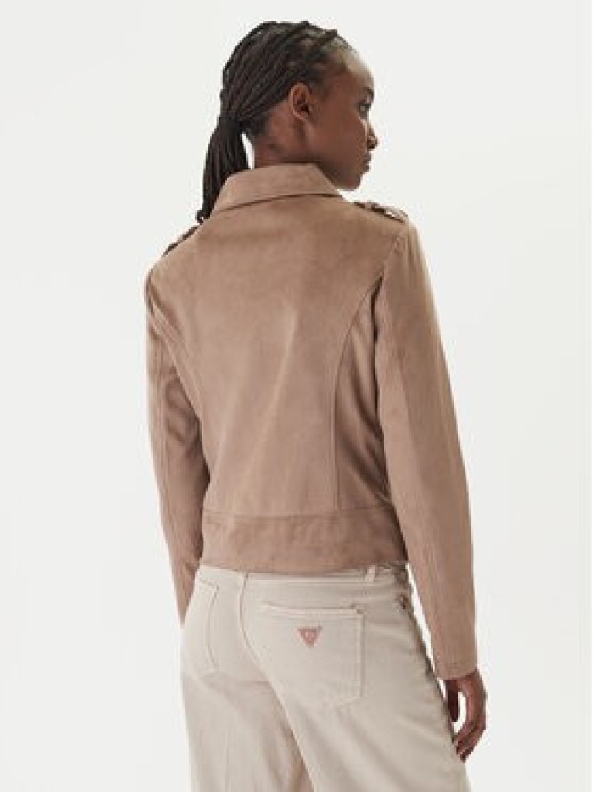 Guess Kurtka przejściowa W6GL10 W1968 Brązowy Regular Fit