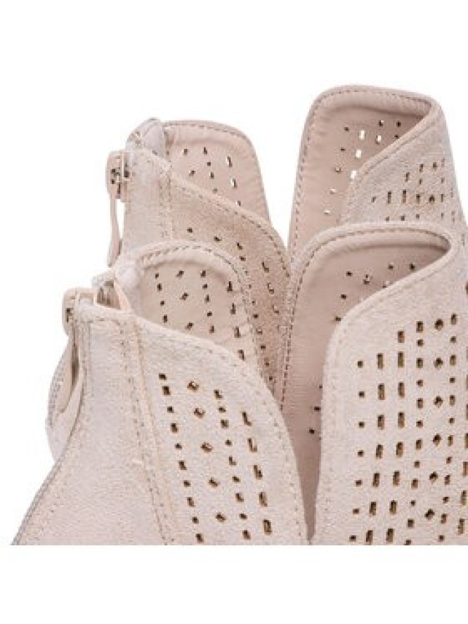 DeeZee Botki WS170608-02 Beżowy