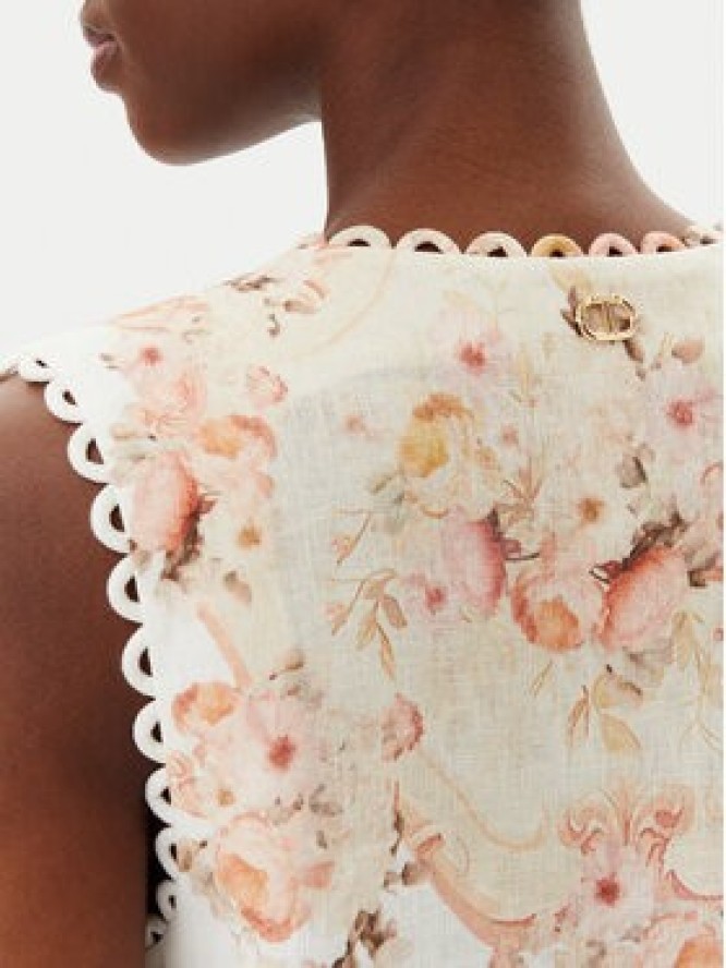 TWINSET Bluzka 251TT2442 Beżowy Regular Fit