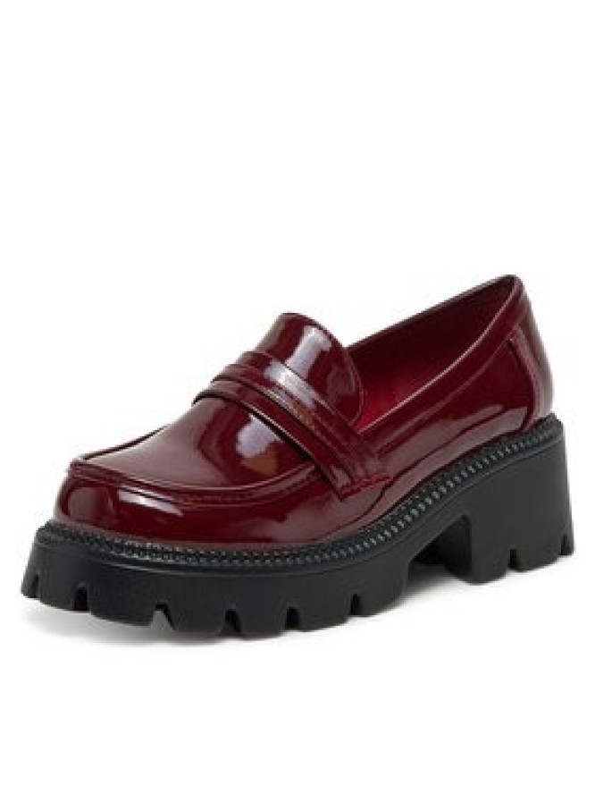 DeeZee Loafersy HLD-2016 Bordowy