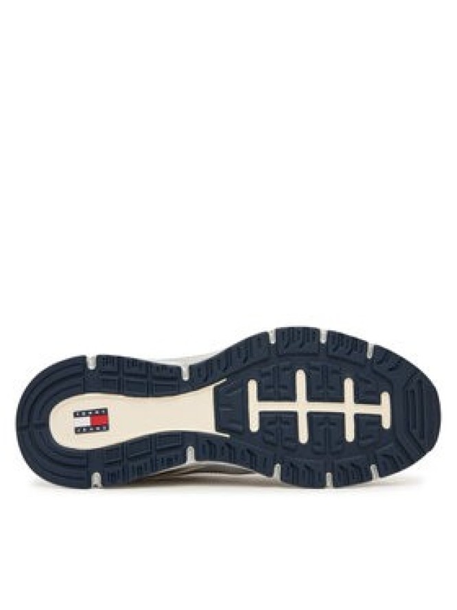 Tommy Jeans Sneakersy Tjw Modern Runner Metallic EN0EN03153 Szary
