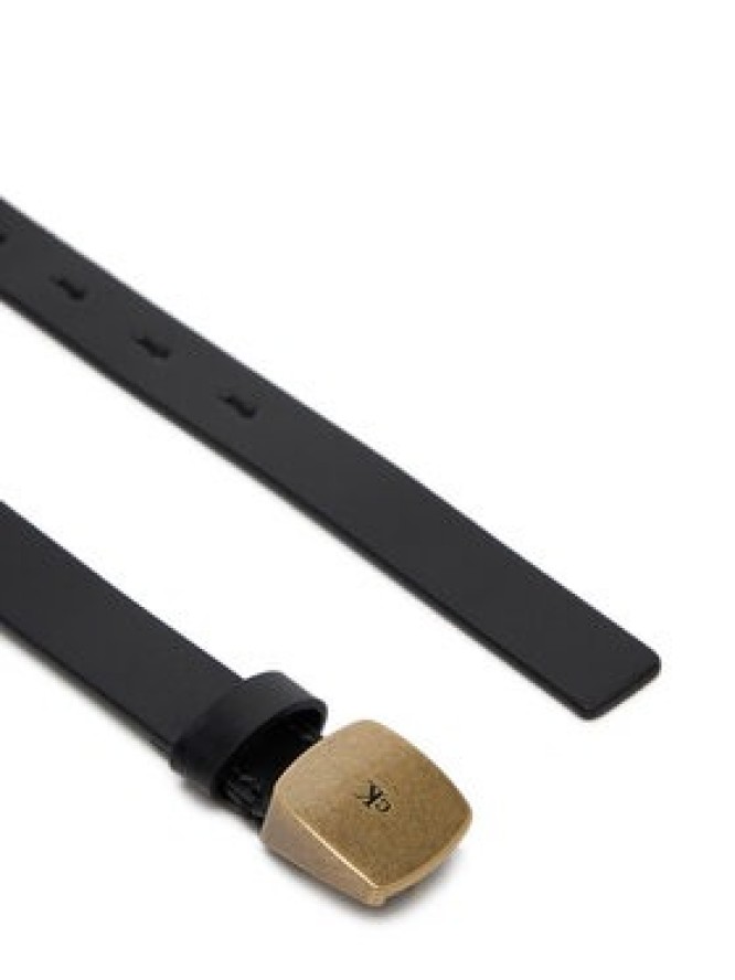 Calvin Klein Jeans Pasek Damski Casual Plaque Buckle 20Mm LV04K7007G Czarny