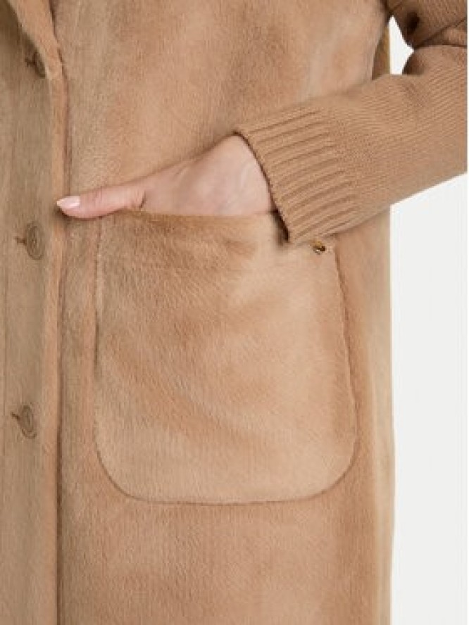 Rinascimento Bezrękawnik CFC0122206003 Beżowy Regular Fit