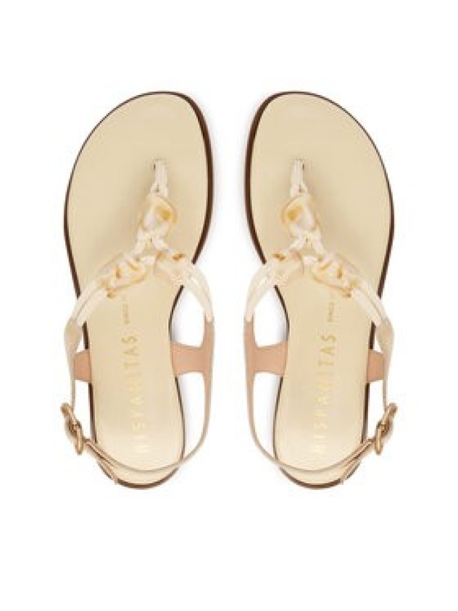 Hispanitas Sandały HV264785 C001 Écru