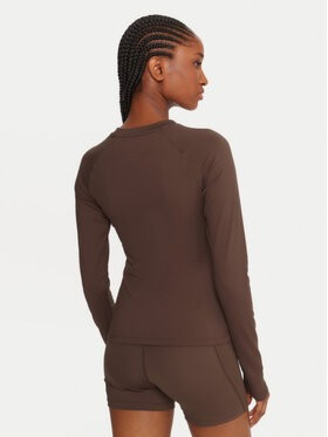 Reebok Koszulka techniczna Reebok X Ewa Chodakowska RK25316CCW Brązowy Slim Fit