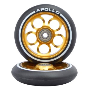Zestaw kół Apollo Pro do hulajnóg stunt z łożyskami ABEC 9