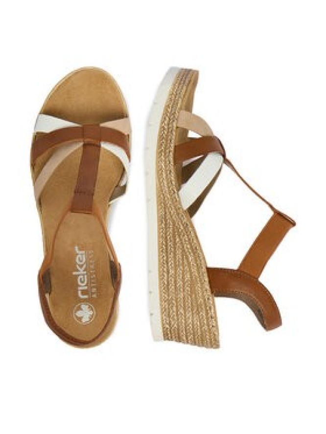 Rieker Sandały CEO-61995-81 Brązowy