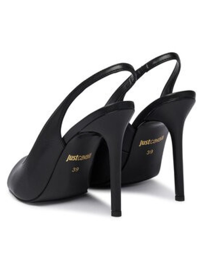 Just Cavalli Sandały 80RA3S56 ZPB90 Czarny