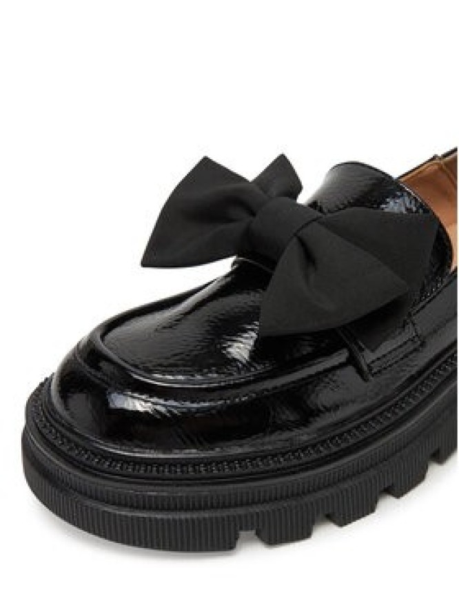DeeZee Loafersy TYA56-J128 Czarny