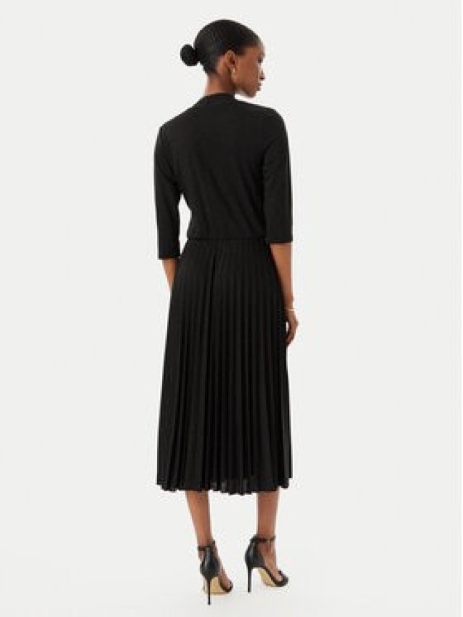 Rinascimento Sukienka koktajlowa CFC0122980003 Czarny Regular Fit