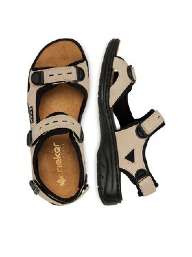 Rieker Sandały 64582-60 Beżowy