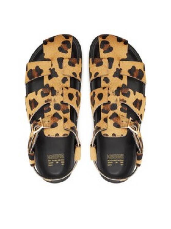 Bronx Sandały 85083-P Brązowy