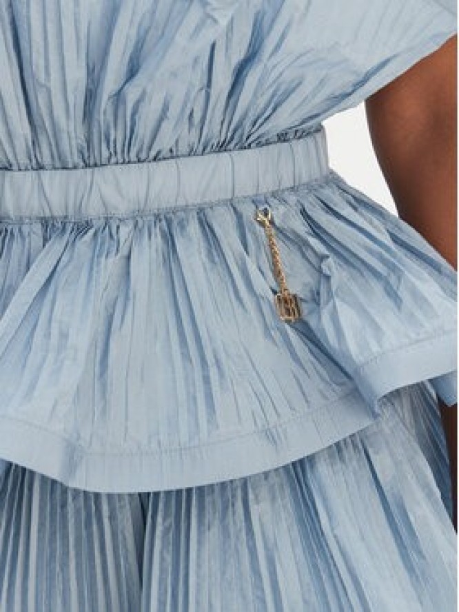 Fracomina Sukienka koktajlowa FQ26SD1007W83101 Niebieski Regular Fit