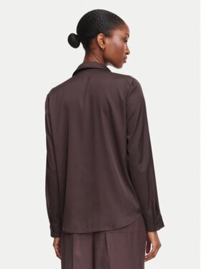 Marella Koszula Edro 2625116081 Brązowy ciemny Regular Fit