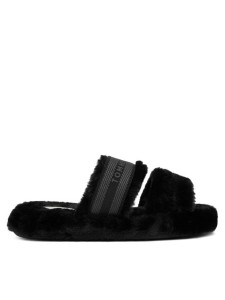 Tommy Hilfiger Kapcie Hilfiger Fur Slipper FW0FW08854 Czarny