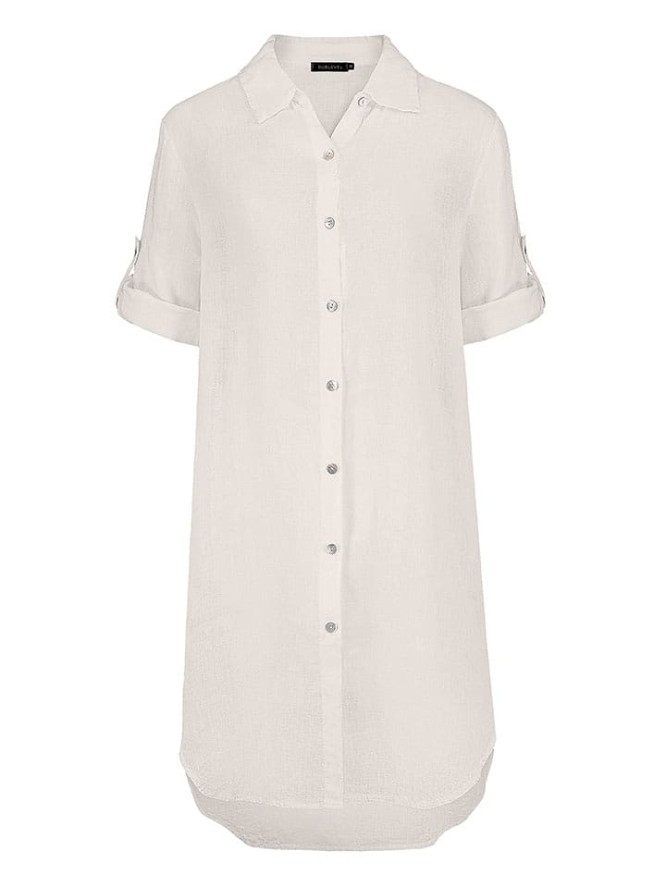 Eight2Nine Sukienka w kolorze beżowym rozmiar: M/L