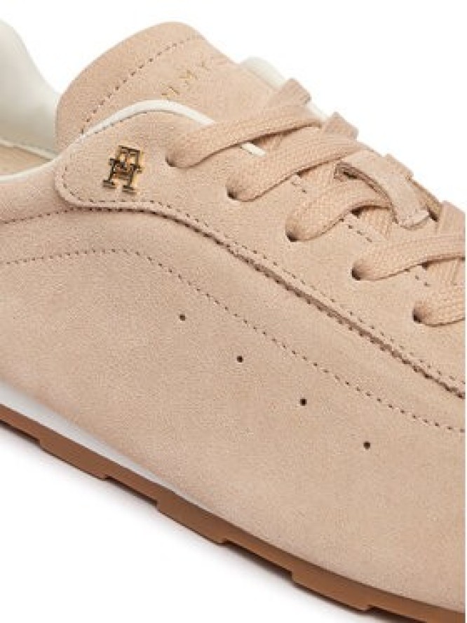 Tommy Hilfiger Sneakersy Th Bella Low Runner Suede FW0FW09189 Różowy