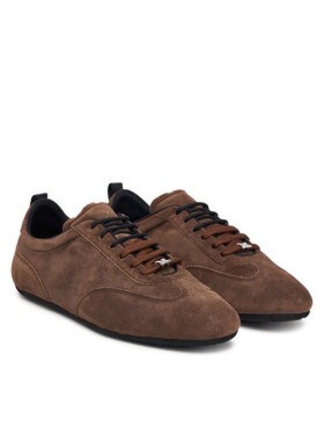 Max Mara Sneakersy Stecca 2624766011 Brązowy ciemny