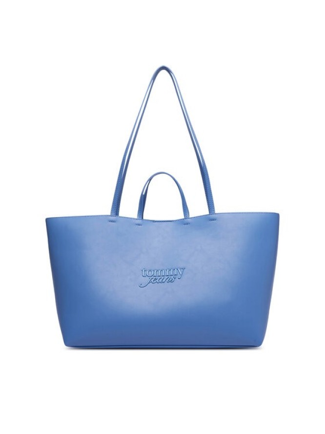 Tommy Jeans Torebka Tjw Must Tote AW0AW19051 Niebieski jasny