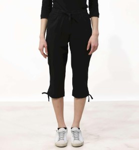 Spodnie Deha 7/8 With Drawstring Nero Damskie